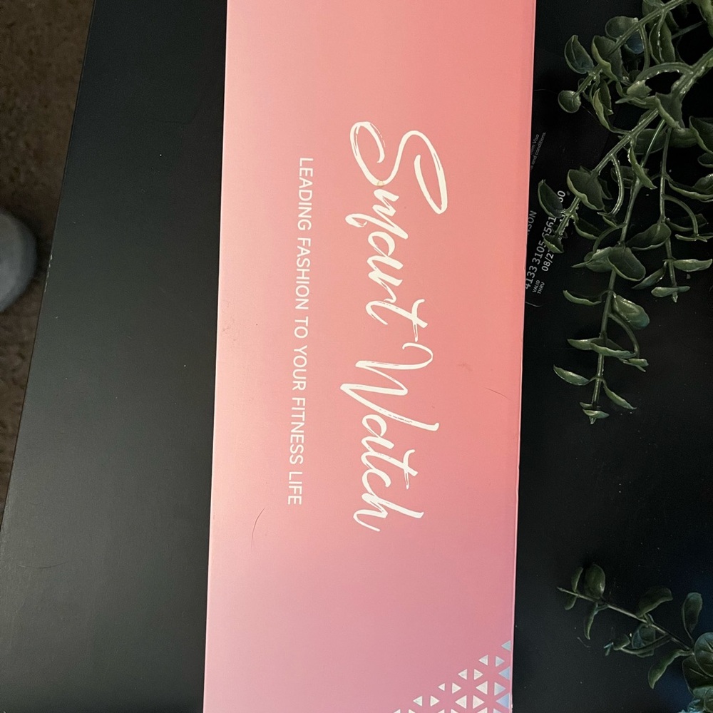 Pink Smart Watch Box